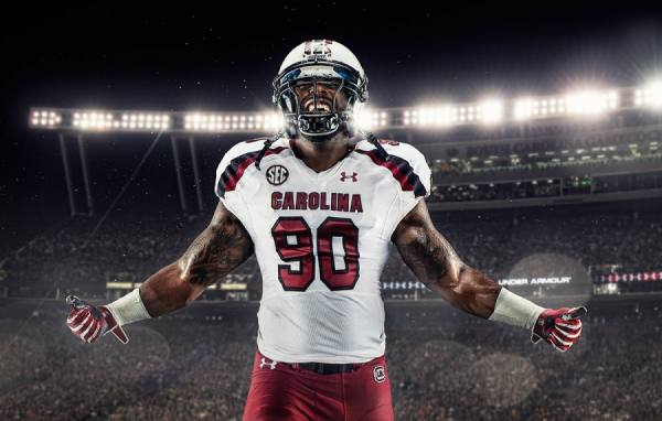 Photograph James Quantz Jr Sc Football Under Armour on One Eyeland